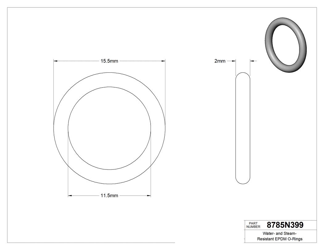 Technical drawing - 8785N399